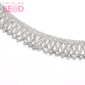 New Design Rhinestone Chain Trim Crystal Applique Trim Wedding Belt Bridal Sash Sew on Clothes Bag Accessories