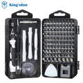 Hot- Selling 122 Bits Universal Precise Screwdriver Tool Set Multi-Function Kit Box Set for Cellphone