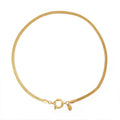 Unique Gold Waterproof Jewelry Compatible and Interchangeable Personalised Charm Necklace 18k Gold Plate Stainless Steel Jewelry