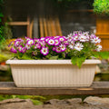 Garden Vegetable Manufacturer Plastic Planters Outdoor Bulk Cheap Pot Small Planter Colorful Rectangular Plastic Plant Pots