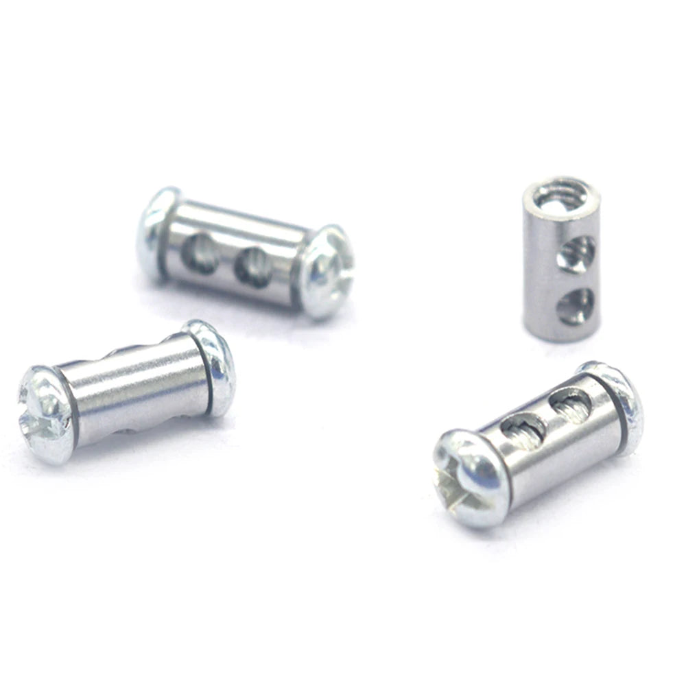 Brass Wire Rope Clip Chrome Plated Cable Gripper Easy Install Wire Holder Lights Hanging Kit