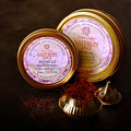 Custom Empty Gold Aluminum Metal Tin Can Saffron Box Package Premium Round Safran 1g 2g 3g 5g 10g Saffron Threads Tin Packaging