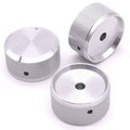 Free Sample CNC Machined Amplifier Rotary Switch Audio Volume Control 6mm Knurled Potentiometer Aluminum Knob