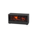 Flame Effect Ultrasonic Humidifier - Aromatherapy Diffuser with Essential Oil Fireplace Design