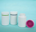 IN STOCK 100cc Amber PET Plastic Bottle Pill Bottle with Easy Pull off Lid Flip Over Caps for Medicine Capsule Tablet Supplement