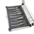 8pcs Solid Carbide Double Cut Rotary Burr Set Tool Parts for Precision Cutting
