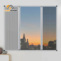 Factory Price Plain Day Night Blinds Aluminum Frame Pleated Mosquito Polyester Mesh Blackout Honeycomb Fabric Modern Design