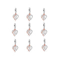 Fit Original Brand Charm Bracelet 925 Sterling Silver Number Birthday Love You Forever Bead for Women Jewelry Making 2023
