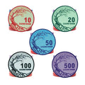 Kaile Free Custom Design 10g Tree Ceramic Poker Chips 39mm Juego Keramik Chip Manufacture for Playing Table Game