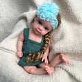 50CM 20" Stretchy Soft Silicone Reborn Baby Doll Blank Unpainted or Painted Lifelike Newborn Girl Artist Collectibles Kids Gift