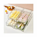 Hot Selling Stackable Refrigerator Organizer Bins clear Fridge Drawer Organizer