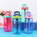 Wholesale Bulk Sport Drinking Mugs Children Clear Tumblers Cups BPA Free Plastic Water Bottles Different Color to Choose