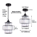 Modern Crystal Chandelier Pendant Lights Kitchen or Dining Room Decoration for Home Hanging Lamp