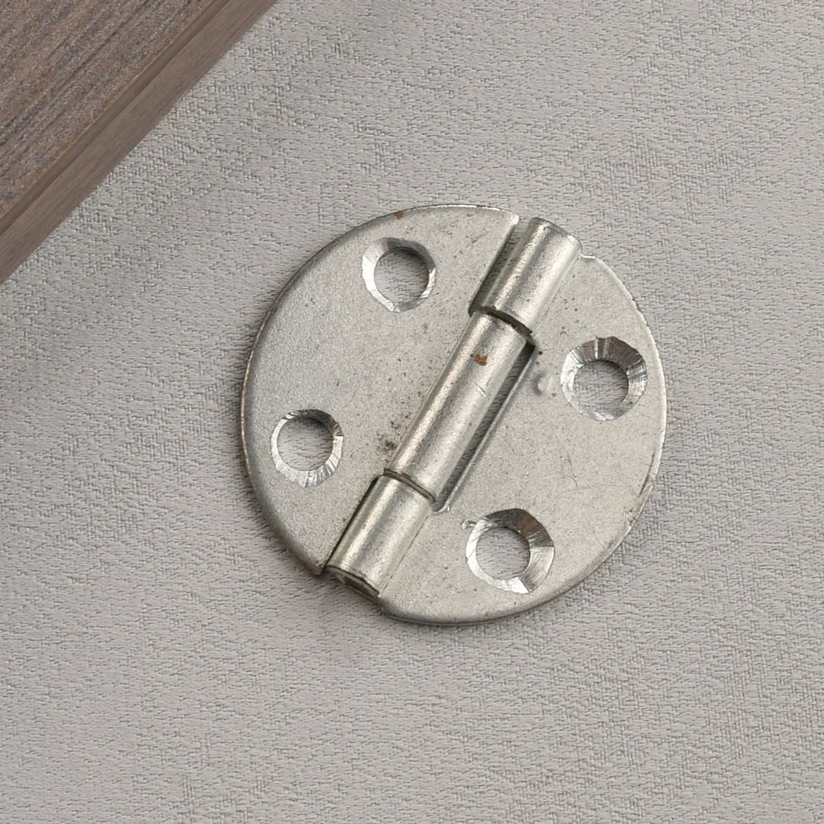 Antique Round Straight-Insert Hinge - 40x40mm Olive Hinge Packaging Box & Wooden Box Hardware