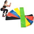 Yoga Accessories Fitness Workout Rubber Exercise Sports Fitn Exercise Elastic Loop Strength Custom Logo Resistance Bands 5pc Set