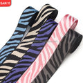 Factory Direct Sale Nylon Polyester Geometric zebra Striped Shoulder Waist Bag Jacquard Ribbon Bag Shoulder Strap