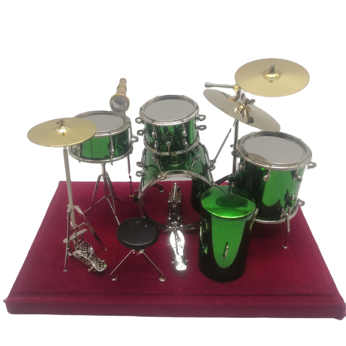 Music Lovers Home Decor Mini a Drum Set for Kids Professional Drum Set Musical Instrument