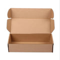 Factory Price 310x195x60mm T15 Kraft Paper Aircraft Gift Boxes Factory Price Packing Box Black Cardboard DIY Jewelry Storage Box