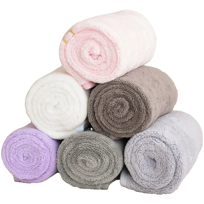 Factory Supply Multi-purpose Hair Salon Towel Cotton Super Absorbent Microfiber Hair Wrap Towel