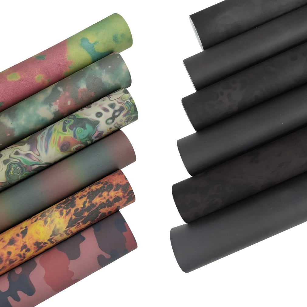 Pattern Print Custom Thermochromic Leather Photochromic Leather Low Moq