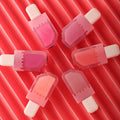 Custom Logo Ice Cream Lip Glaze Pudding Moisturizing 20 Colors Glitter High Gloss Fine Whitening Lipstick Glitter Lip Gloss
