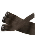 Invisible Seamless Double Drawn Virgin Hair Extention Customized Human Remy Clip in Hair Extensions