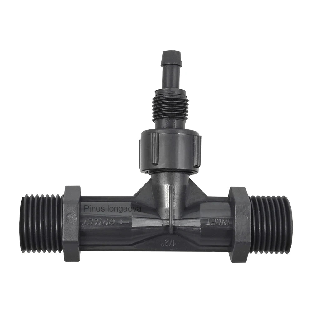 Pinus Longaeva 1/2 Inch Gas and Water Mixer Ozone Injector Water Ejector for Water Treatment Ozone Generator Accessories Venturi