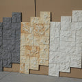 Modern Indoor Outdoor Wall Decoration Lightweight Waterproof PU Cultural Bricks Castle Wall Stones for Mall External Walls