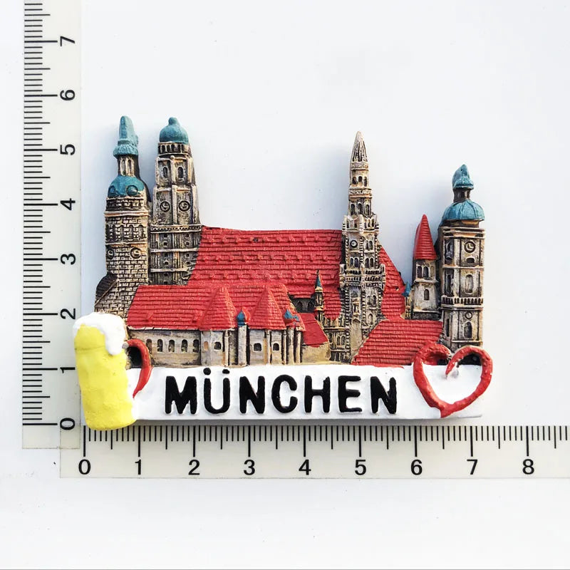 Germany Flag Berlin Beer Travel Gifts Deutschland Frankfurt Bremen Fridge Magnet Freiburg Munchen Germany Souvenir Fridge Magnet