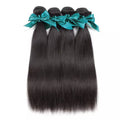 100g Natural Color Virgin Hair Extensions Bundles Brazilian Remy Hair Weave 100% Human Hair Straight Bundles