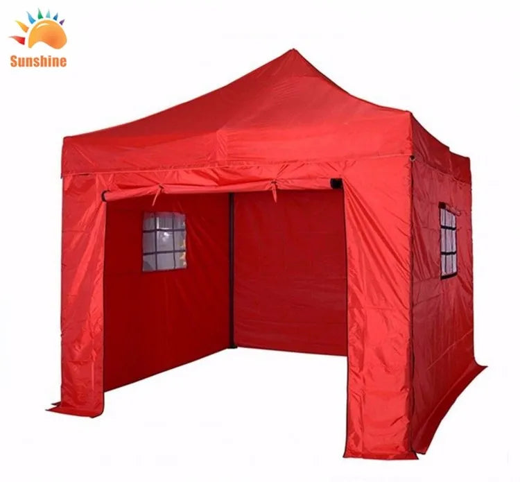 China Sunshine Company Customizes Pop-up Canopy Food Vending Trade Show Tents with logo Which Are Suitable for Outdoor Use