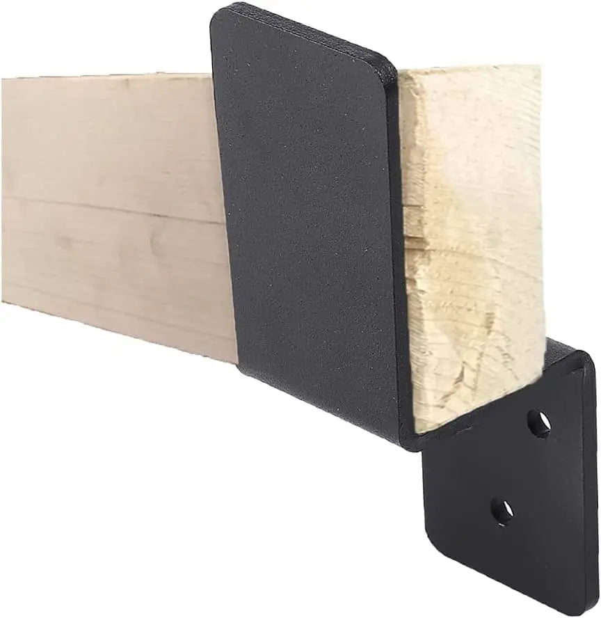 Heavy Duty Steel Z Brackets Double Angle Channel Profile Corner Brace for Wood Shelves Fixing Lumber Connector Pergola Brackets