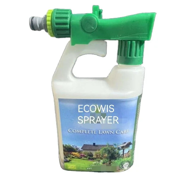 32oz Bottle Mixing Plastic Sprayer Head Chemical Sprayer Nozzle Liquid Fertilizer Mixer Bottle 1:8 to 1:800 Hose End Sprayer