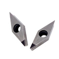 2 Pcs/Set PCD Turning Inserts VCGT160402/04/08 CNC Inserts Carbide Inserts OEM ODM