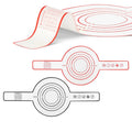 Non-Stick Silicone Bread Sling Silicone Baking Mat Easy Clean Dutch Oven Bread Mat With Long Handle to Transfer Sourdough