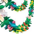 DAMAI Tropical Garland Party Decorations Multicolored Tissue Paper Flower Summer Banner Birthday Luau Hawaiian Party Supplies