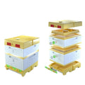 New 2-Layer Langstroth Plastic Bee Farm Beehive for Honey Storage