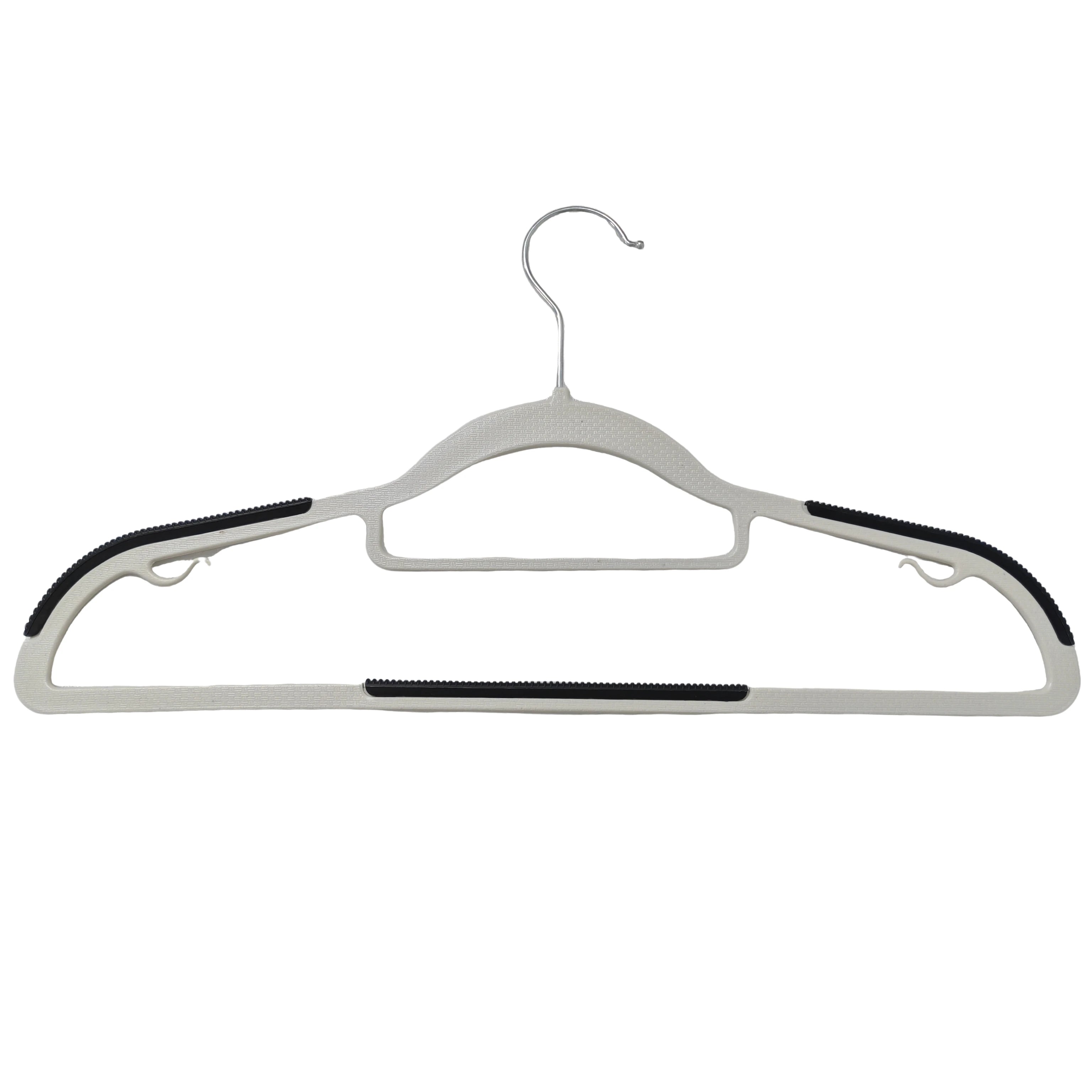 High Quality Household Multi-function Plastic Clothes Hanger Non-Slip ABS Dry-wet Adult Clothes Rack