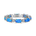 Fashionable Cubic Zirconia Eternity Ring Promise Oval 925 Sterling Silver Cz Hallmark Crown Engagement Ring Price Fine Jewelry
