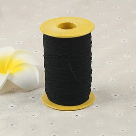 Wholesale Superfine 0.5mm 100% Polyester Drawcord Elastic Cord Waterproof for Shoes Bags Garments Different Colors