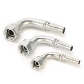 22691 BSP Female G3/8 High Pressure Forged Carbon Steel Hydraulic Fitting Elbow 90 Degree Hose