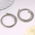 Fashion Design Fashion Retro Punk Shing Bolt Necklace Fine Jewelry for Men Daily Wear Party Gift