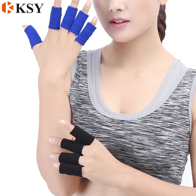 Basketball Volleyball Finger Sleeve Hand Knuckle Sports Men's and Women's Thumb Sleeve Finger Game