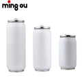 Promotional Eco-Friendly Stainless Steel 10 oz Soda Can Tumbler with Straw Sublimation Blank Gift Cup