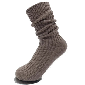 Wool Hemp Socks Warm Breathable Heavy Thick Thread Quarter Socks