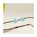 Original Cream Star New Stud Earrings for Female S925 Sterling Silver with Gold Diamond Bulk in Stock Jewelry for Girls