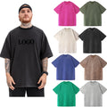 Acid Washed t Shirt Custom 100% Cotton 250gram High Quality Oversized Blank Unisex Vintage Acid Wash Heavyweight Men's t Shirts
