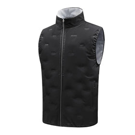 Air Vest Fall and Winter Motorcycle Riding Suit Waterproof Windproof Warm Fashion Inflatable Sleeveless Undershirt Jacket