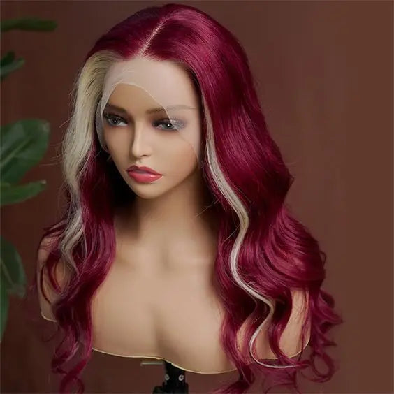 Customized Swiss Lace 5*5 Transparent Lace Closure Wigs 100% Human Wigs Body Wave Vietnamese Human Hair Lace Front Wigs Glueless