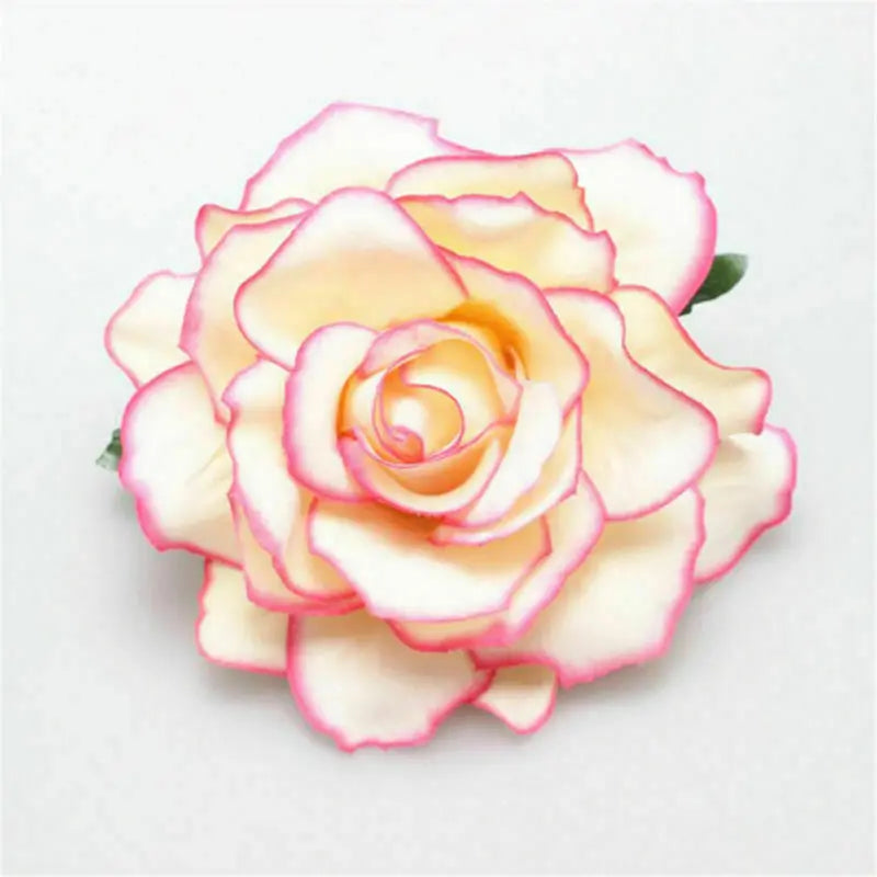 Rose Flower Hair Clip Hairpin Brooch Bridal Wedding Party Women Girls Jewelry Hair Accessories